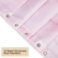 thumbnail image 2 of Pink Shower Curtain, Marble Shower Curtain, Light Pink Shower Curtains for Bathroom, Pink Marble Shower Curtain Set with 12 Hooks, 72Wx84H, 2 of 6