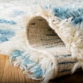 thumbnail image 6 of SAFAVIEH Manhattan Eamon Abstract Runner Rug, Ivory/Blue, 2'3" x 8', 6 of 6