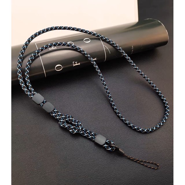 Cordón para teléfono móvil, largo, sencillo, de doble uso, desmontable, ajustable, cadena para teléfono móvil, funda sólida para teléfono, antipérdida