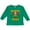 Kelly Green, variant on Inktastic Mardi Gras with Green Masquerade Mask Boys or Girls Long Sleeve Toddler T-Shirt
