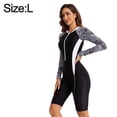 thumbnail image 2 of Traje de baño de manga larga con protector solar de verano Traje de baño sexy para mujer Traje de surf, 2 of 6