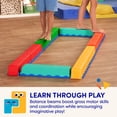 thumbnail image 4 of Battat Busy Beams 10 PCS Sensory Balance Beams for Kids, Active Playset for 3 Years +, 4 of 13