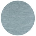 thumbnail image 2 of Safavieh Courtyard Finnian Solid Indoor/Outdoor Area Rug, Aqua/Gray, 5'3" x 5'3" Round, 2 of 13