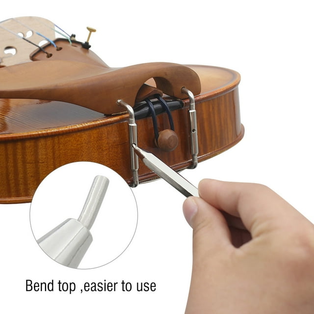 Outil à Vis Chinnest, Professional Bend Top Design Chinnest Clé à Vis, pour Violon Réparation Vis de Fixation