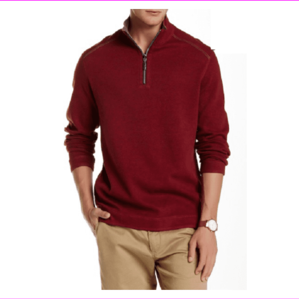 tommy bahama men's quarter zip