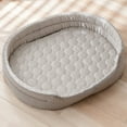 thumbnail image 4 of HomeDm Dog Bed for Medium Small Dogs, Round Washable Sleeping Puppy Bed, Orthopedic Pet Sofa Soft Calming Cat Beds Indoor Cats, Anti-Slip Bottom, 4 of 7