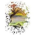 thumbnail image 3 of CafePress - Over Looking Tree Long Sleeve T Shirt - Unisex Cotton Long Sleeve T-Shirt, 3 of 4