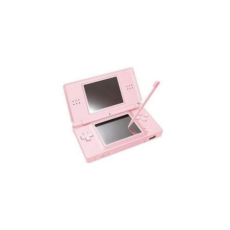 Refurbished Nintendo DS Lite Coral Pink Handheld (Best Selling Ds Games Of All Time)