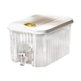 thumbnail image 4 of Hervidor de agua fría con grifo, dispensador de bebidas, contenedor de bebidas duradero de gran capacidad, jarra de agua fría, para la de básico 5L Soledad  Dispensador de bebidas, 4 of 9