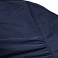thumbnail image 6 of Women's Cotton Halter Deep V‑Neck Wide‑Leg Jumpsuit Sleeveless Loose‑Fit Casual One‑Piece Pants with Side Pockets Navy XL(XL), 6 of 7