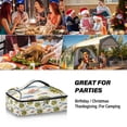 thumbnail image 7 of Iauyy Casserole Carrier for Hot Food Insulated Casserole Travel Carry Bag with Lid Food Warmer Bag for Party/Picnic,Beach Chair, 7 of 7