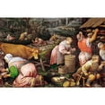 thumbnail image 3 of Idea4wall 4pcs Famous Art Painting Peel and Stick Wallpaper Removable Wall Murals Large Wall Stickers for Home Decoration, 66"x24", 3 of 4