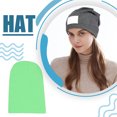 thumbnail image 3 of Women Men Wool Sport Outdoors Tabby Elastic Beanie Hedging, 3 of 8