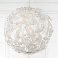 thumbnail image 4 of MSL-314-MT Crystorama Lighting Marselle - 4 Light Pendant-18 Inch Tall and 16.5 Inch Wide-Matte White Finish, 4 of 6