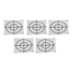 thumbnail image 3 of 50 pegatinas reflectantes autoadhesivas para estación total (5 x 5 cm/1,97 x 1,97 pulgadas), 3 of 14