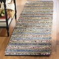 thumbnail image 3 of SAFAVIEH Cape Cod Jessy Geometric Runner Rug, Blue/Multi, 2'3" x 10', 3 of 9