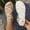 White, variant on Jamicy Womens Sandals Comfort Flat Cross Strappy Dress Sandals Open Toe Ankle Strap Cute Summer Flat Sandals Slides Vacation Shoes