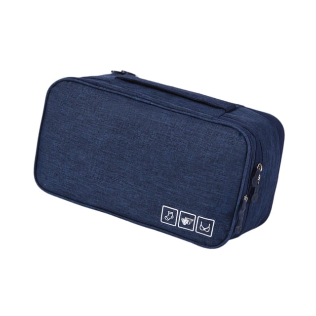 Bolsa de almacenamiento de ropa interior, organizadores de viaje, bolsa de cosméticos, paquete de tela Oxford, cubo de embalaje de artículos de tocador para toallas, mujeres y hombres