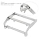 thumbnail image 4 of Parachoques Delantero RC, Parachoques Delantero De Coche RC De Metal De Alta Simulación, Modelo De Coche RC Para 1/10 RC Car RC Crawler Car RC Truck Cergrey Plata, 4 of 8
