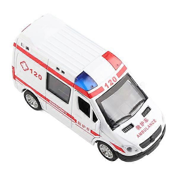 Ambulance Toy Car High Simulation Emergency Vehicle Toy with Light for Kids Children