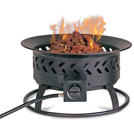 Endless Summer Steel Portable Propane Outdoor Fireplace