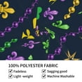 thumbnail image 4 of Xecao Mardi Gras Strings of Beads patten Tapestry 60x51 Inches Wall Hanging Poster Tapestry for Living Room Bedroom Home Decor, 4 of 6