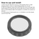 thumbnail image 3 of Filtro solar ANGGREK ajuste preciso 50 densidad para protección ocular, 3 of 8