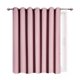 thumbnail image 2 of Biombo térmico K100, color rosa claro, opaco, para puerta de patio, ventana, cortina corrediza, 3 capas, con ojales, extra ancho. Tamaño: 254 cm de ancho x 213 cm de largo., 2 of 3