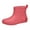 Pink, variant on Rain Boots Women Short Ankle Waterproof Rain Shoes Outdoor Garden Shoes