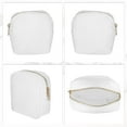 thumbnail image 3 of Unique Bargains Women Waterproof Makeup Bag for Business Travel Vacation Camping White, 3 of 6
