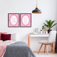thumbnail image 2 of Stupell Industries Cottage Loving Pink Ornate Phrases Black 2pc Floating Frame Art Set, 17 x 21 each, by Lil' Rue, 2 of 7