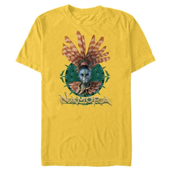 Marvel Black Panther: Wakanda Forever Namora Atlantis Face - Short Sleeve Blended T-Shirt for Adults - Customized-Yellow