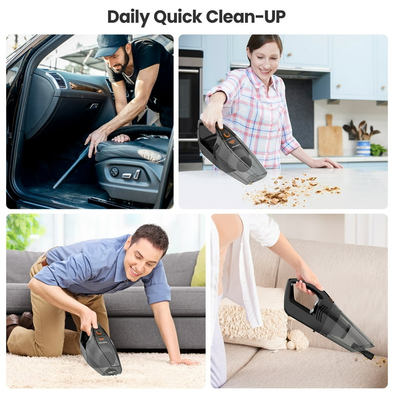 Vacuum cleaner for outlet house and car