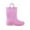 Pink, variant on BOCCA Kids Purple Glitter Waterproof Rain Boot For Girls Size 3