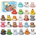 thumbnail image 1 of Juguetes de baño Rubber Ducks, 25 unidades, para niños pequeños de 18 meses o más, 1 of 6