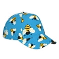 thumbnail image 3 of Haiem Flying Bees Baseball Cap Dad Hat Cotton Soft Adjustable Fashion Hats for Men Women Unisex Style Headwear, 3 of 9