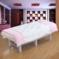 thumbnail image 4 of Milaget Massage Table Bed Mattress Sheet Pad Quilt Cover Set Pink, 4 of 4