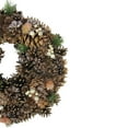 thumbnail image 2 of Northlight 15" Unlit Copper Foliage, Pine Cone and Berry Artificial Christmas Wreath, 2 of 3