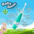 thumbnail image 3 of Brush-Baby BabySonic® Electric Toothbrush for Babies & Toddlers 0-3 Years with LED Timer & 2 Sensitive Brush Heads, 3 of 10