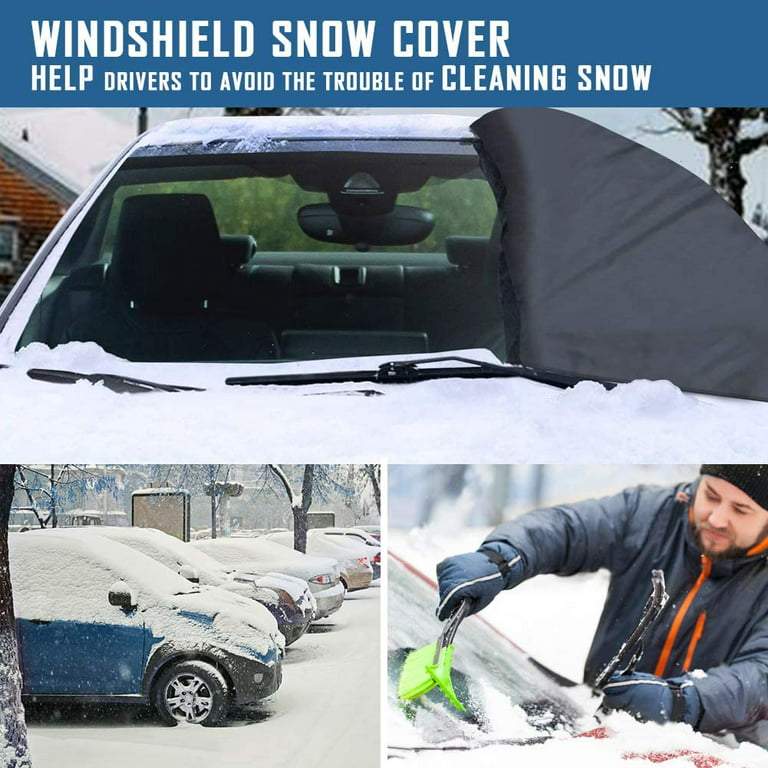 Car Windshield Snow Cover Ice Shield FrostGuard Window Shade Fits Chevy  Vehicles