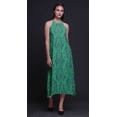thumbnail image 4 of Bimba Robe d'Été Damassée pour Fête, Col Licou, Tenue de Plage, Dos Nu pour Femme - Xxx-Grand, 4 of 6