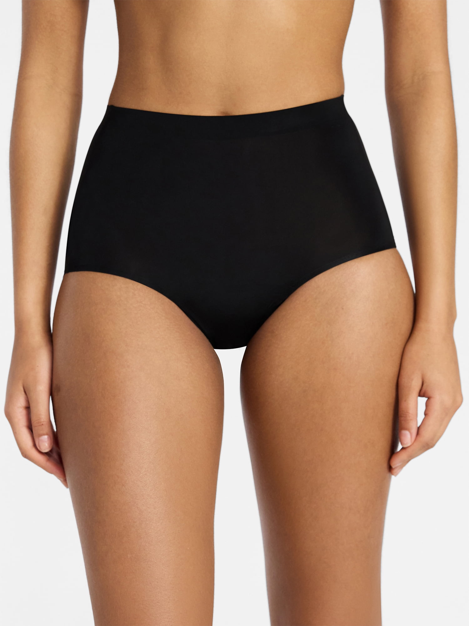 No Boundaries High-Rise Brief Moderate Absorbency Period Underwear, 2-Pack, Women’s Sizes XS-XXL