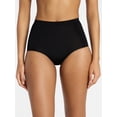 thumbnail image 5 of No Boundaries High-Rise Brief Moderate Absorbency Period Underwear, 2-Pack, Women’s Sizes XS-XXL, 5 of 8
