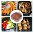 thumbnail image 3 of Vestitly Air Fryer Fittings Square Silicone Pot Pad Wavy Stripes Baking trays & trays, 3 of 5