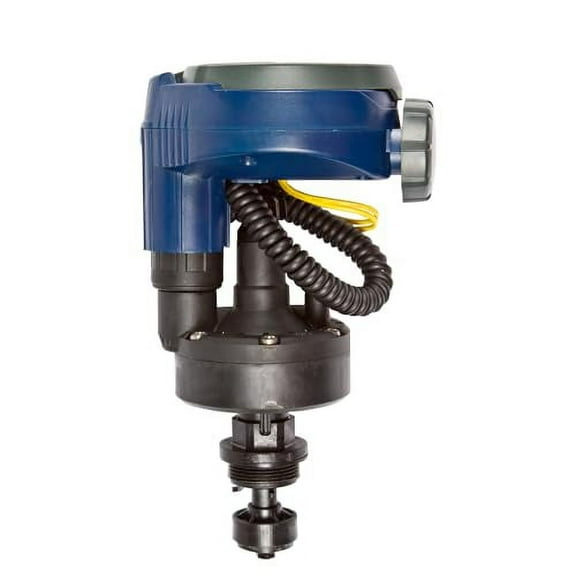 DIG RBC MVA Battery-Powered Digital Irrigation Controller, 3/4" Actuator, 1" Adapter - Automate Manual Brass Anti-Siphon Valve for Sprinkler, Drip Systems