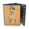 Penny Postcard Tri-Fold Pressed Penny Collector Book Holds 60 Pressed Pennies and Your Favorite Postcard for Your Cover (Wonder Woman)