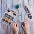 thumbnail image 4 of Joyería Haciendo ganchos Hallazgos Abrir salto Anillos Collar Pendiente Pendiente Clasps Colgantes mixtos Broche Cadena Conectores Accesorios Noticed AP004274-00, 4 of 7
