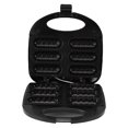 thumbnail image 1 of Corn Dog Maker, Hot Dog Toaster with Non Stick Coating Plate, Make 6 Corn Dogs, 750W Fast Heating & Auto Temperature Control, HotDog Waffle Machine, 1 of 7
