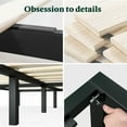 thumbnail image 5 of Zinus Mory 38" Metal Platform Bed Frame, No Box Spring Needed, Queen, 5 of 10