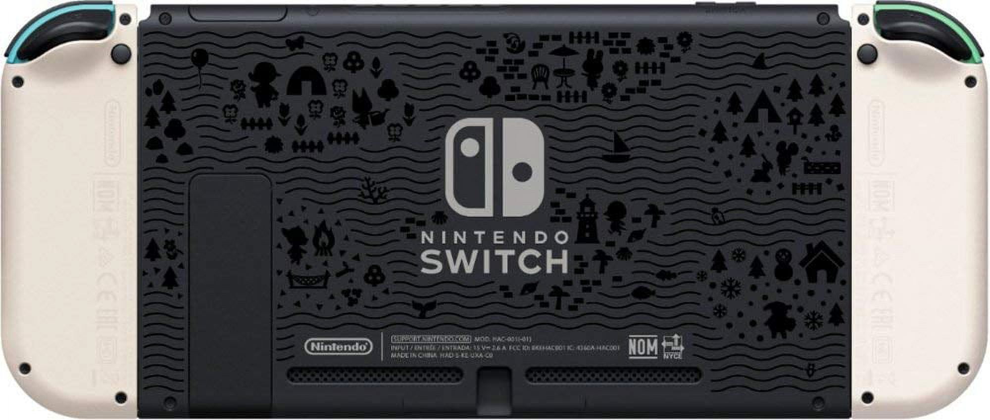 New Nintendo Switch Animal Crossing: New Horizons Edition Bundle with Animal Crossing: New Horizons NS Game Disc - 2020 Best Game!